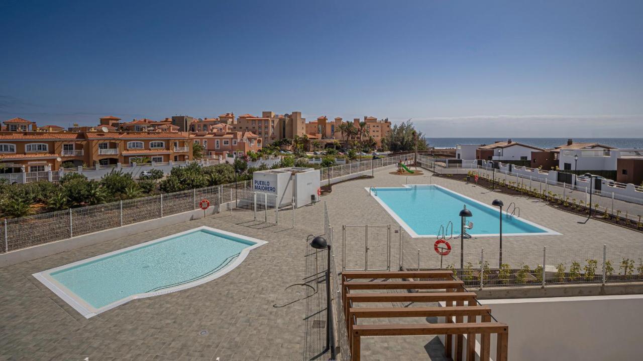 Green View Luxury Appartment In New Complex Pueblo Majorero Next To Golf Course 5 Min Walk From The Beach And Atlantico Shopping Centre In Caleta De Fuste Next To Cassino And Elba Sara Hotel 2 Bedrooms 2 Bathrooms Huge Terace! Eksteriør billede